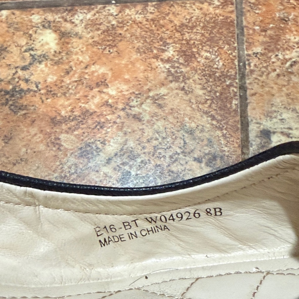 Cole Haan Women's Black and Tan Peep Toe Shoes lo - Picture 6 of 13